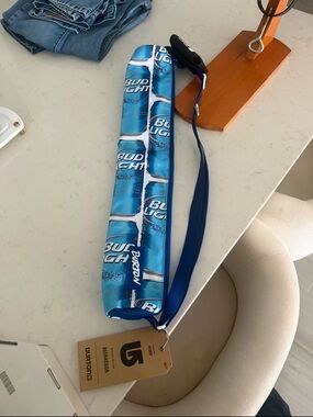 Burton Blue Bud Light Printed Strap